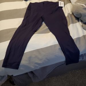 Nwt navy zyia leggings